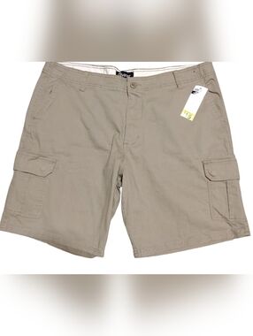 🔥 Men’s Khaki Cargo Shorts – NEW w/ Tags (XXL / ~40 Waist) 🔥